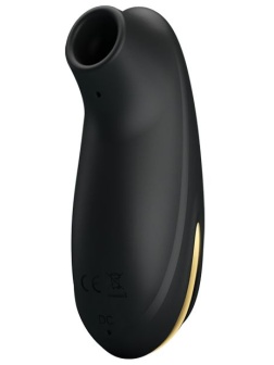 Черный вакуумный стимулятор клитора Royal Pleasure