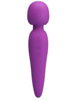 Фиолетовый жезловый вибратор Meredith