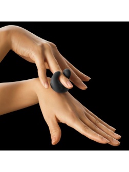 Вибростимулятор-уточка Lov Finger в комплекте с возбуждающим гелем