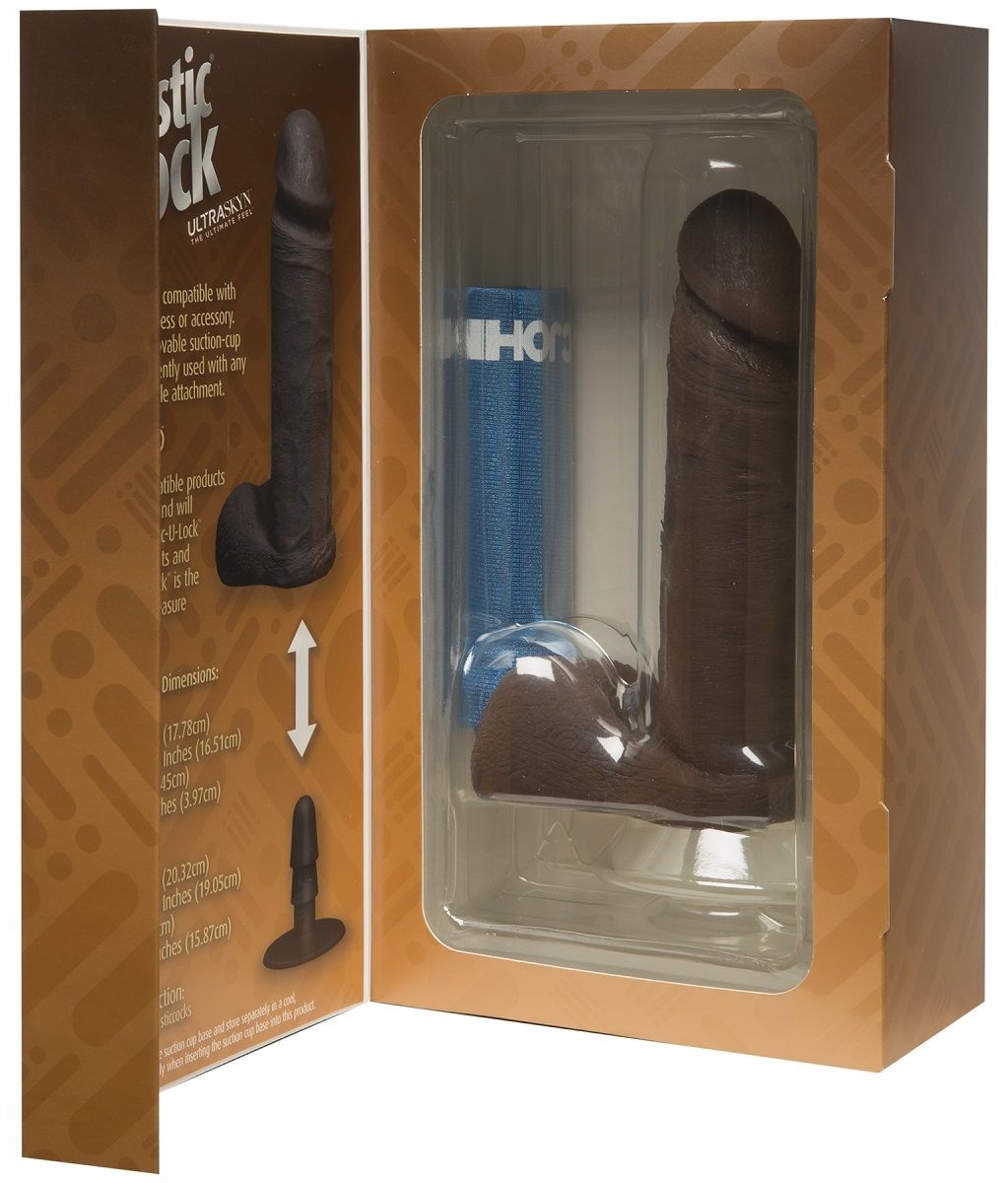 Реалистичный фаллоимитатор The Realistic Cock ULTRASKYN 6” - 17,3 см.