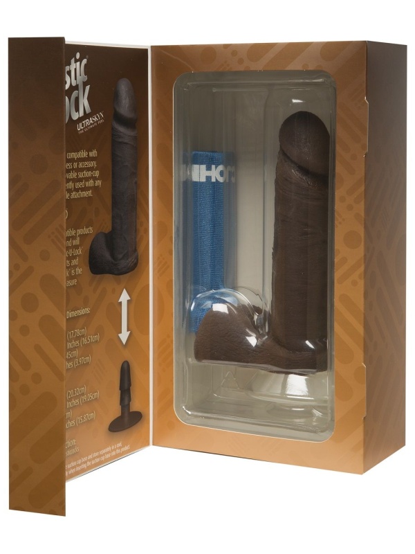 Реалистичный фаллоимитатор The Realistic Cock ULTRASKYN 6” - 17,3 см.