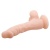 Фаллоимитатор с мошонкой New Look - 21,6 см.
