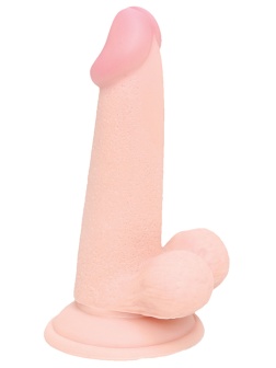 Телесный фаллоимитатор PLUG N RIDE 5.5 FLESH DONG - 14 см.
