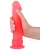 Розовый стимулятор-фаллос на присоске - 20,5 см.