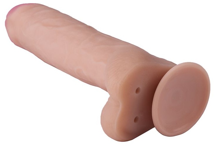 Крупный фаллоимитатор на присоске - 23,5 см.