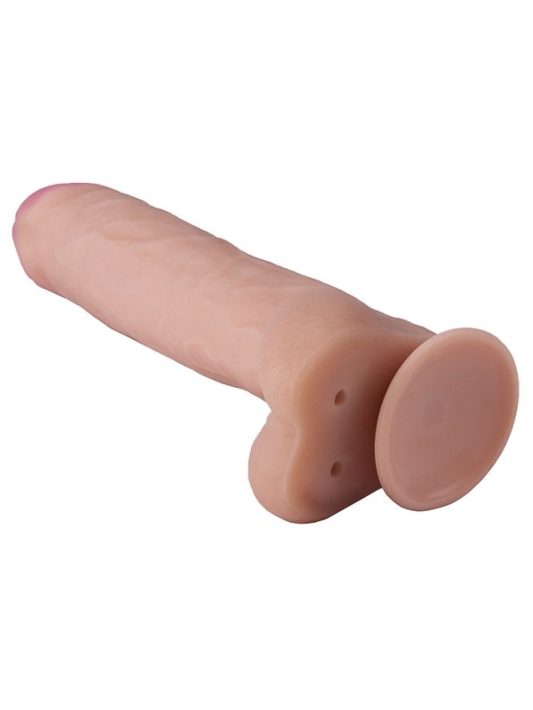 Крупный фаллоимитатор на присоске - 23,5 см.