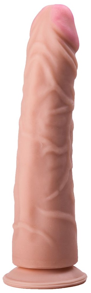 Реалистичный дилдо на подошве-присоске - 22,8 см.