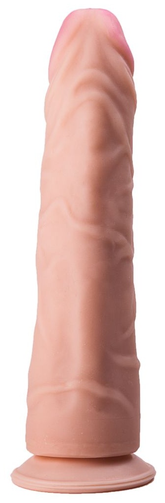 Реалистичный дилдо на подошве-присоске - 22,8 см.