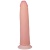 Реалистичный фаллоимитатор с бугорком - 20,5 см.