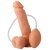 Фаллоимитатор-реалистик с грушей - 19 см.