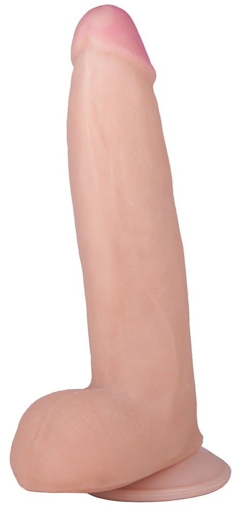 Реалистик-фаллоимитатор на присоске - 22 см.