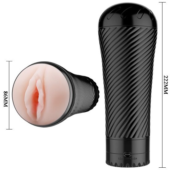 Мастурбатор-вагина с многоуровневой вибрацией Pink Pussy