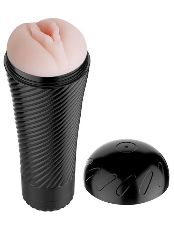 Мастурбатор-вагина с многоуровневой вибрацией Pink Pussy