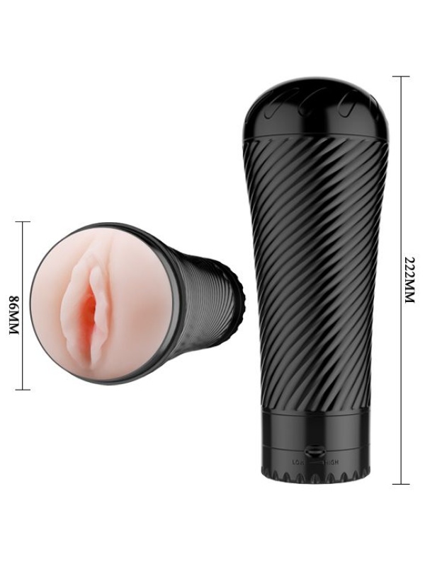 Мастурбатор-вагина с многоуровневой вибрацией Pink Pussy