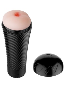 Мастурбатор-анус с многоуровневой вибрацией Pink Butt