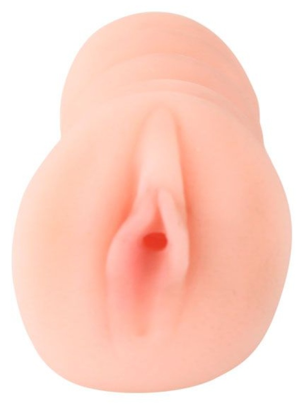 Мастурбатор-вагина с вибрацией и углублениями под пальцы