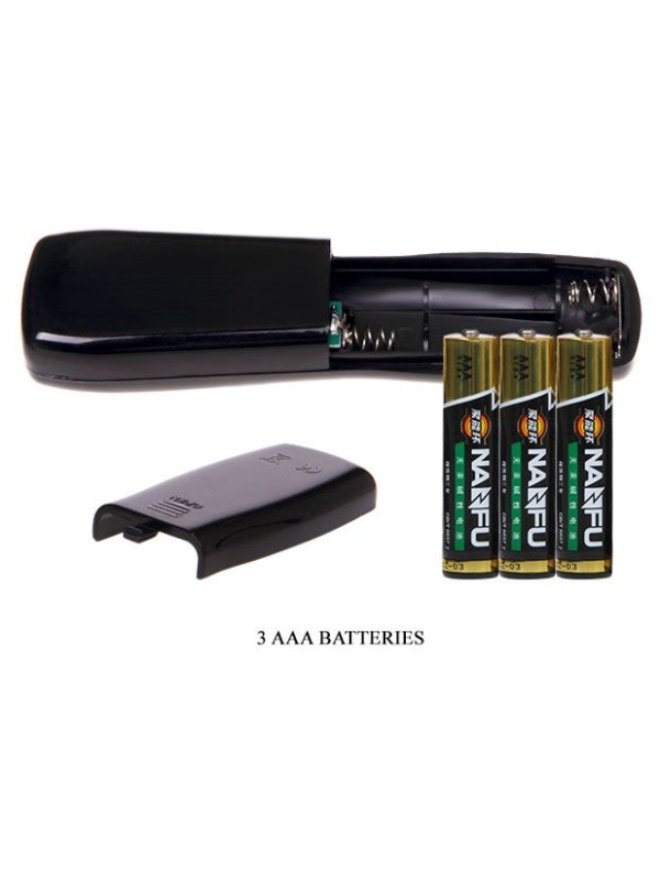 Мастурбатор-анус в колбе с 7 уровнями вибрации и выносным пультом Pink Butt