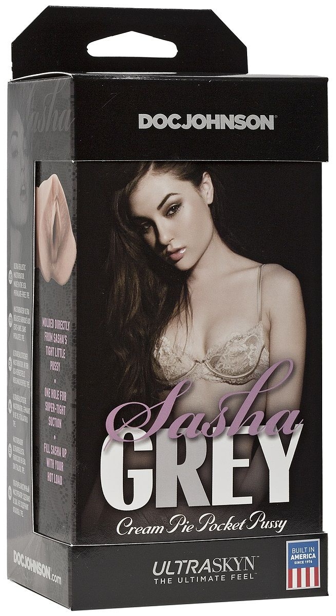 Мастурбатор-вагина Sasha Grey UltraSKYN Cream Pie Pocket Pussy