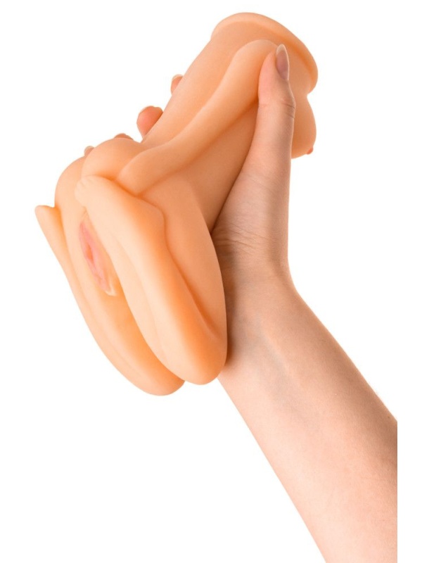 Фигурный мастурбатор в форме девушки с сжатыми ножками