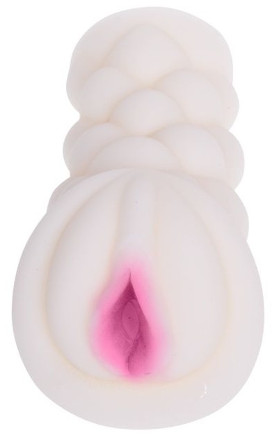 Рифленый мастурбатор-вагина