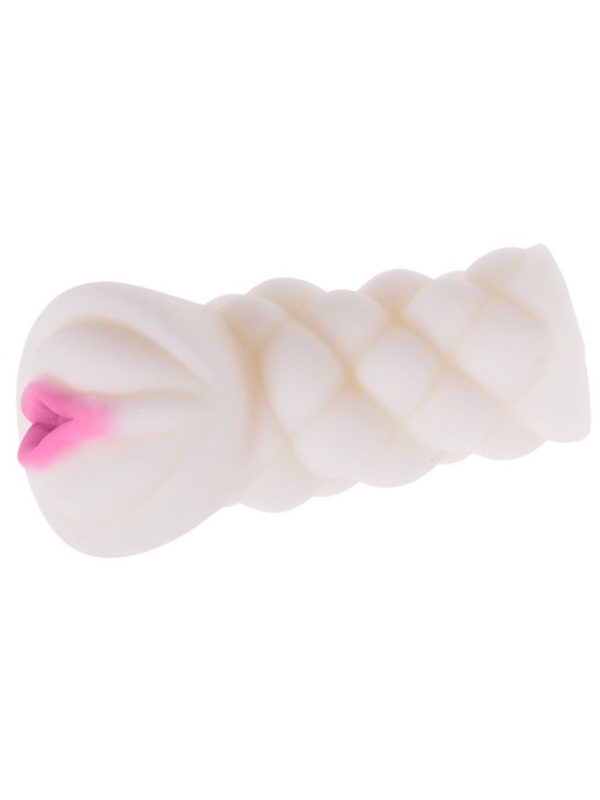 Рифленый мастурбатор-вагина