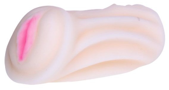 Эластичный мастурбатор-вагина