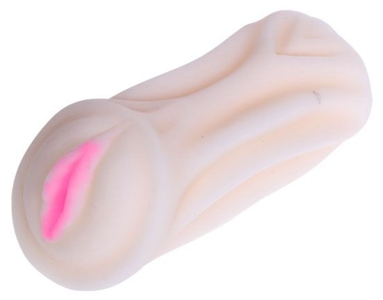 Эластичный мастурбатор-вагина