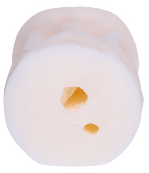 Эластичный мастурбатор-вагина