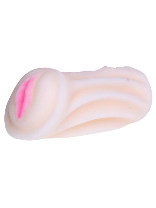 Эластичный мастурбатор-вагина