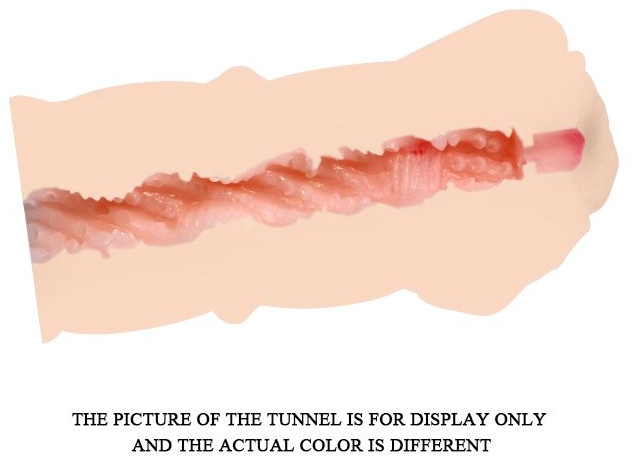 Упругий мастурбатор-вагина