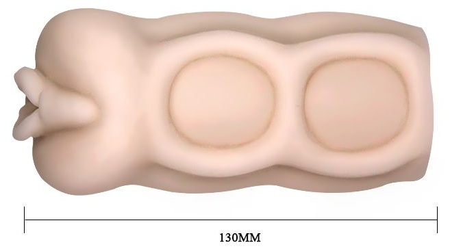 Упругий мастурбатор-вагина