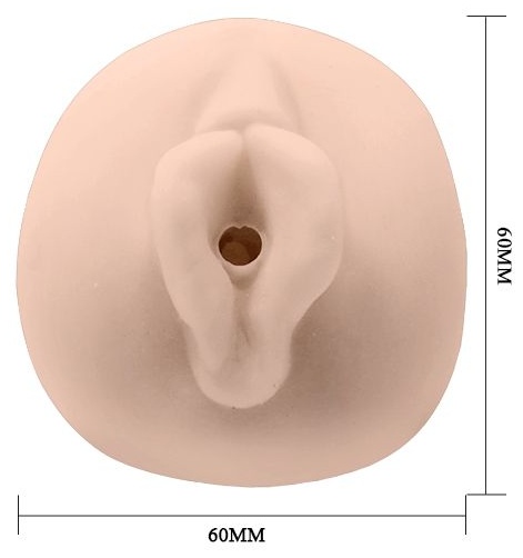 Упругий мастурбатор-вагина