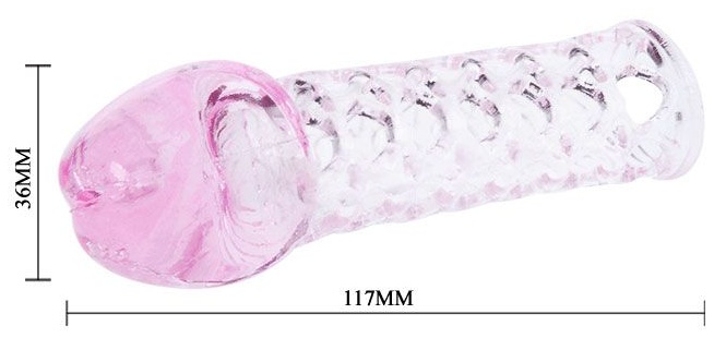 Насадка на фаллос с закрытой головкой