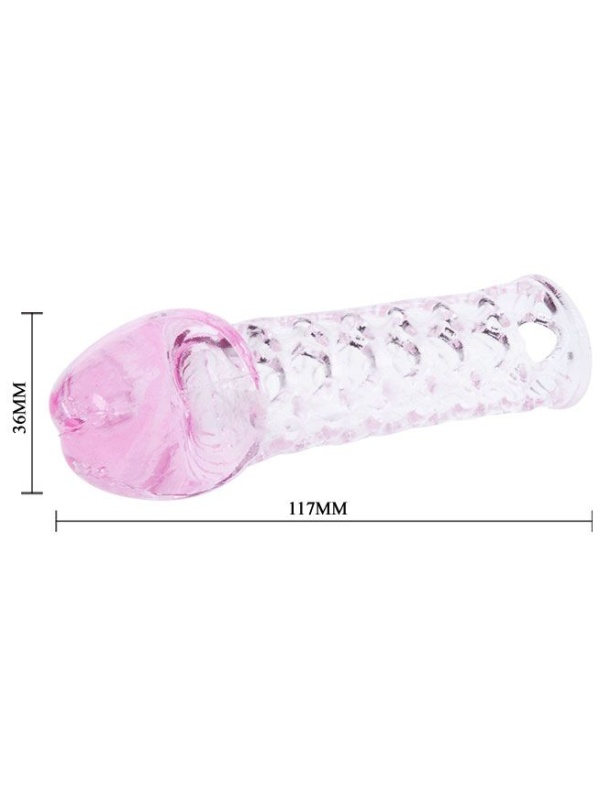 Насадка на фаллос с закрытой головкой