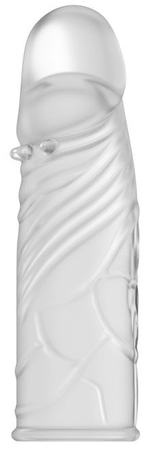 Прозрачная насадка с закрытой головкой - 14 см.