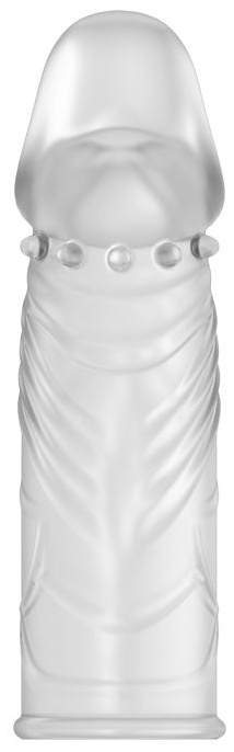 Прозрачная насадка с закрытой головкой - 14 см.