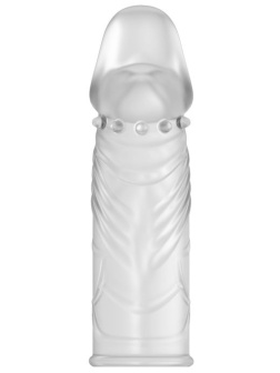 Прозрачная насадка с закрытой головкой - 14 см.