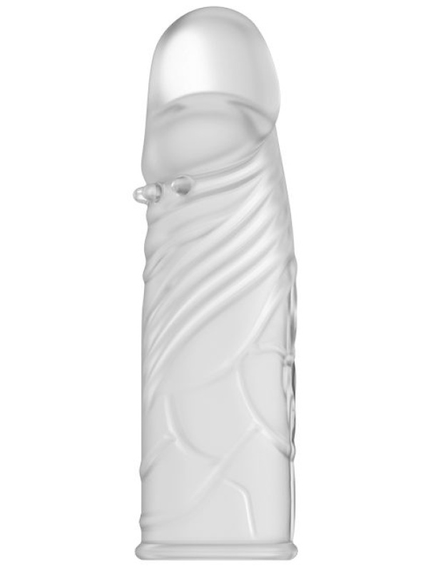 Прозрачная насадка с закрытой головкой - 14 см.