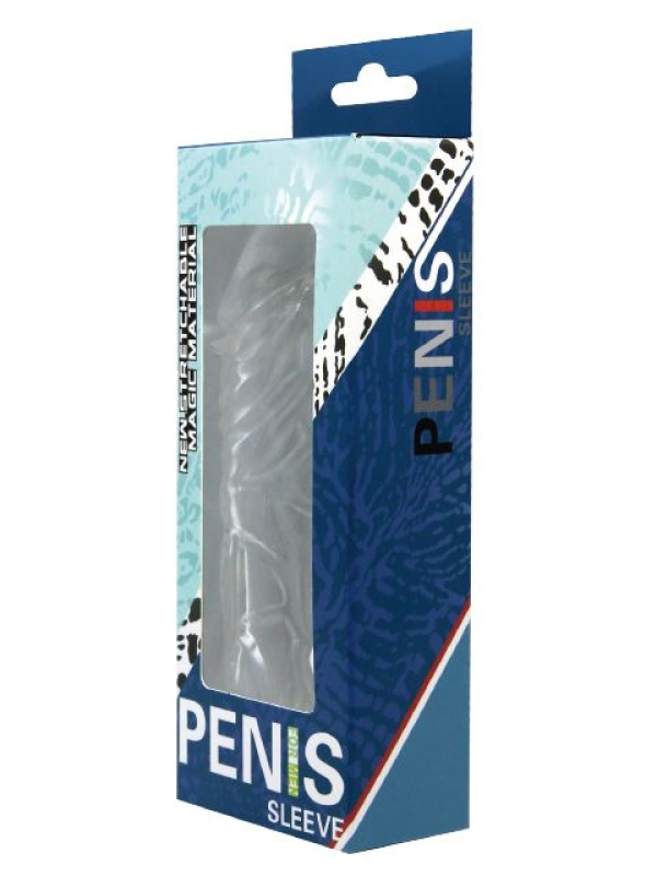 Прозрачная насадка с закрытой головкой - 14 см.