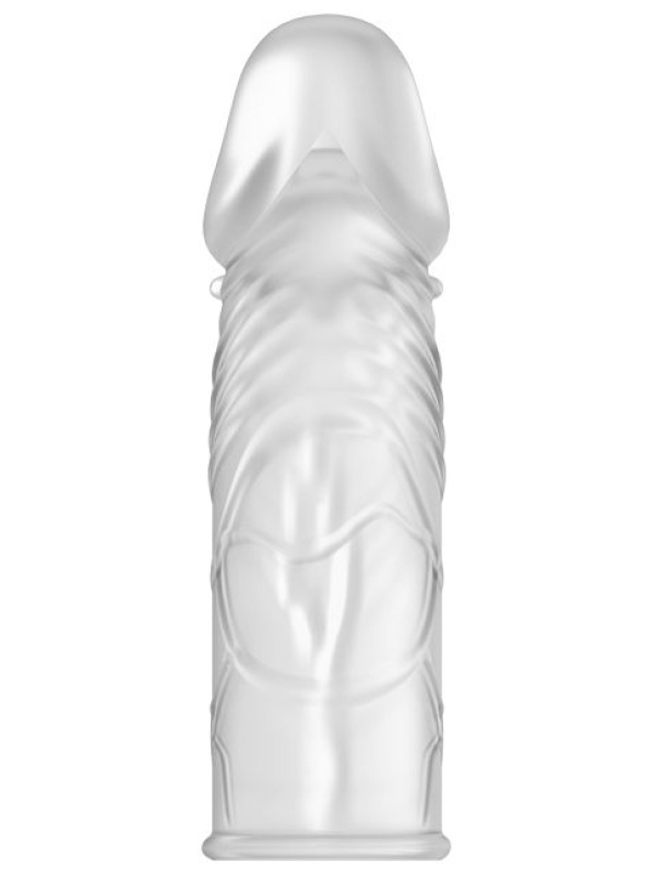 Прозрачная насадка с закрытой головкой - 14 см.