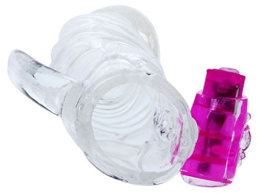 Насадка с закрытой головкой и вибрацией - 13 см.