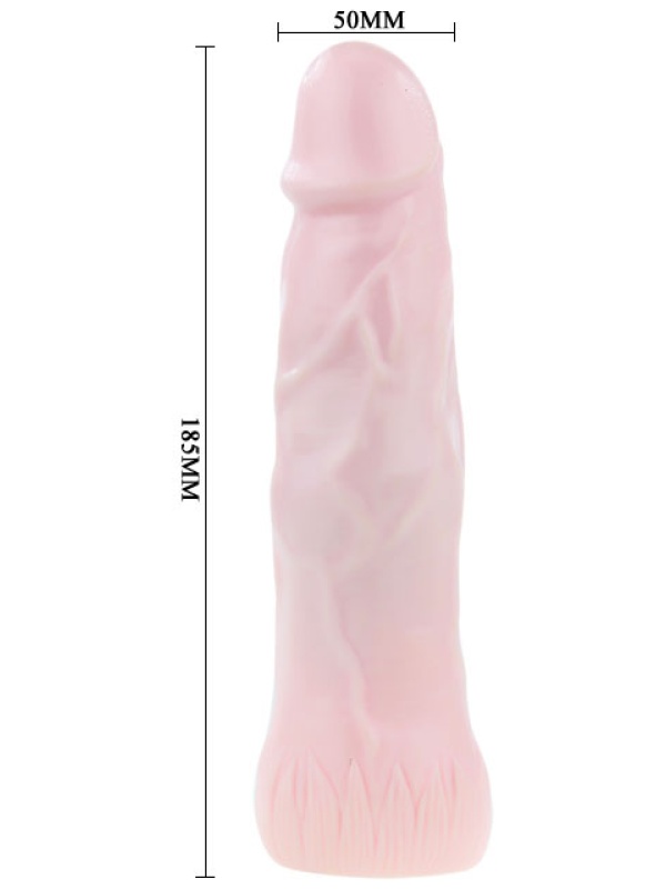 Удлиняющая насадка-фаллос Deep Love - 18,5 см.