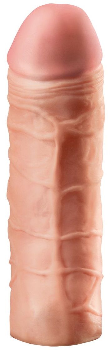 Реалистичная насадка Mega 1 Extension - 17 см.