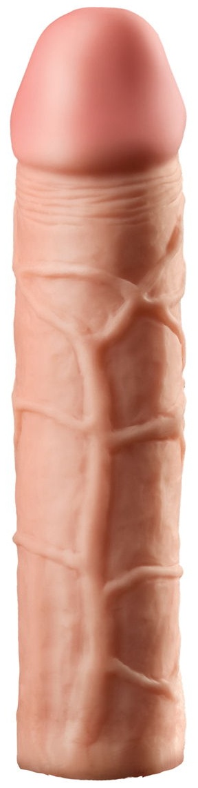 Телесная насадка Fantasy X-tensions Perfect 2  Extension - 20,3 см.