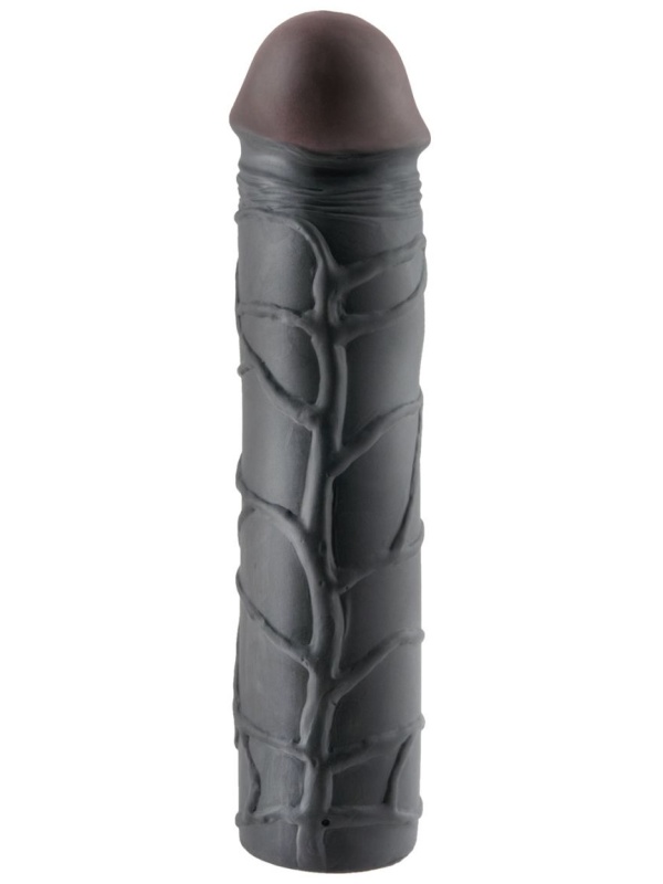 Чёрная удлиняющая насадка MEGA 3 EXTENSION - 22,8 см.