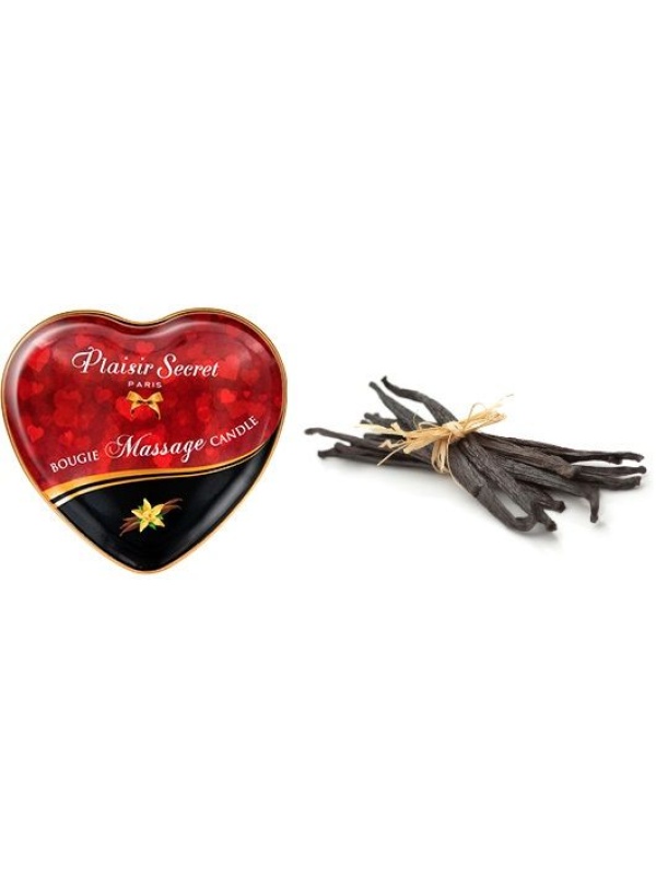 Массажная свеча с ароматом ванили Bougie Massage Candle - 35 мл.