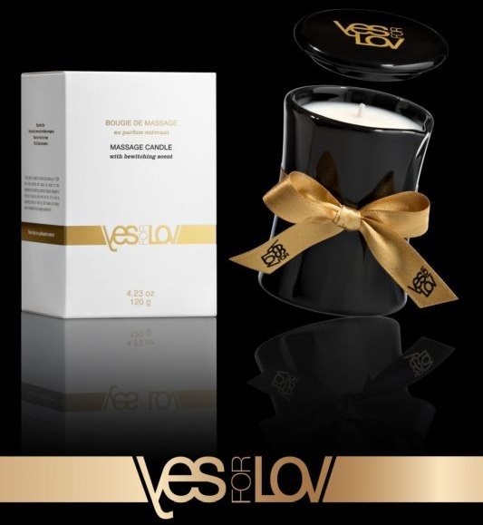 Массажная аромасвеча BEWITCHING MASSAGE CANDLE - 120 мл.