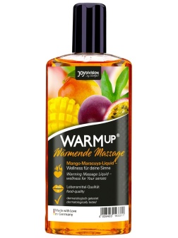 Разогревающий массажный гель Joy Division WARMup с ароматом манго и маракуйи - 150 мл.