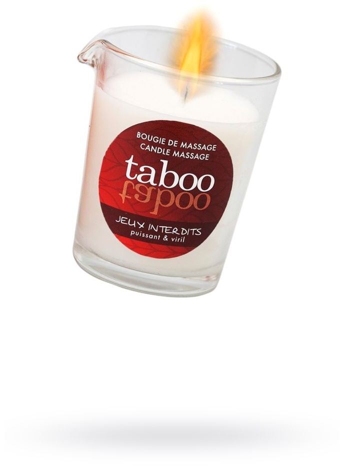 Массажное аромамасло с афродизиаками для мужчин RUF Taboo Jeux interdits - 60 гр.