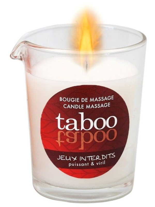 Массажное аромамасло с афродизиаками для мужчин RUF Taboo Jeux interdits - 60 гр.